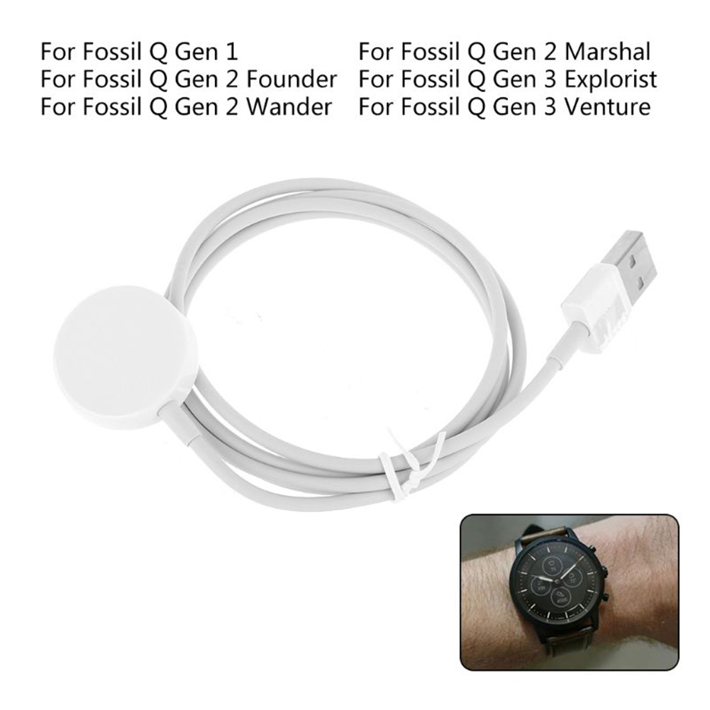 Fossil Smartwatch Accessories - شاحن مغناطيسي ذكي للساعة عبر USB