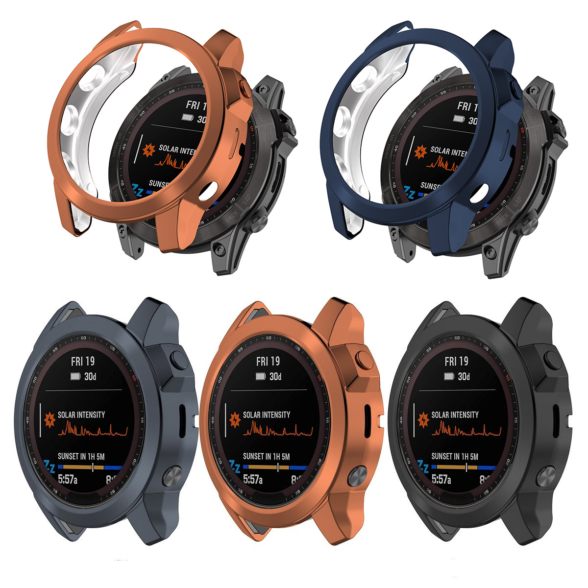 Garmin Smartwatch Accessories - الغطاء الواقي ل Garmin Fenix 7