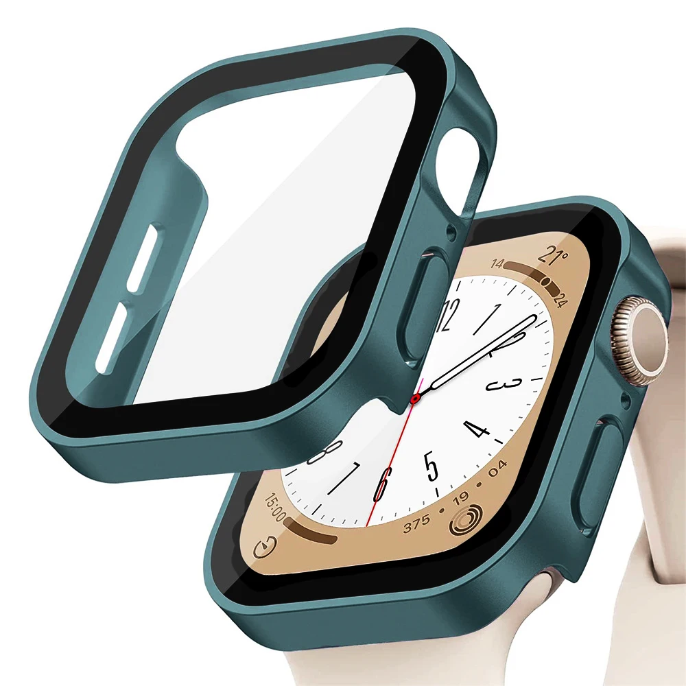 Garmin Smartwatch Accessories - زجاج + غطاء لساعة أبل سلسلة