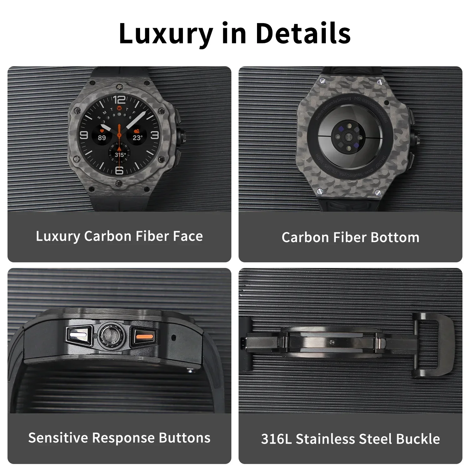 مجموعة تعديل فاخرة لساعة سامسو - مراجعة Garmin Smartwatch Accessories وسعره