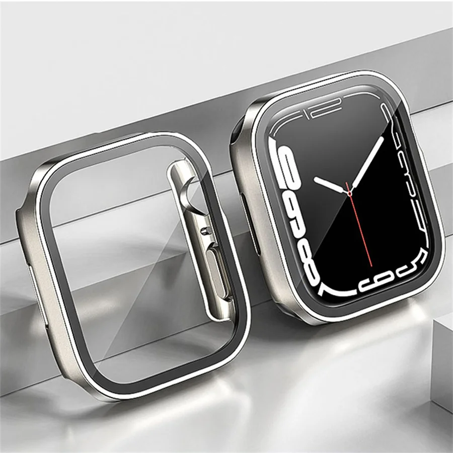 زجاج + غطاء لساعة أبل سلسلة 8  - مراجعة Garmin Smartwatch Accessories وسعره