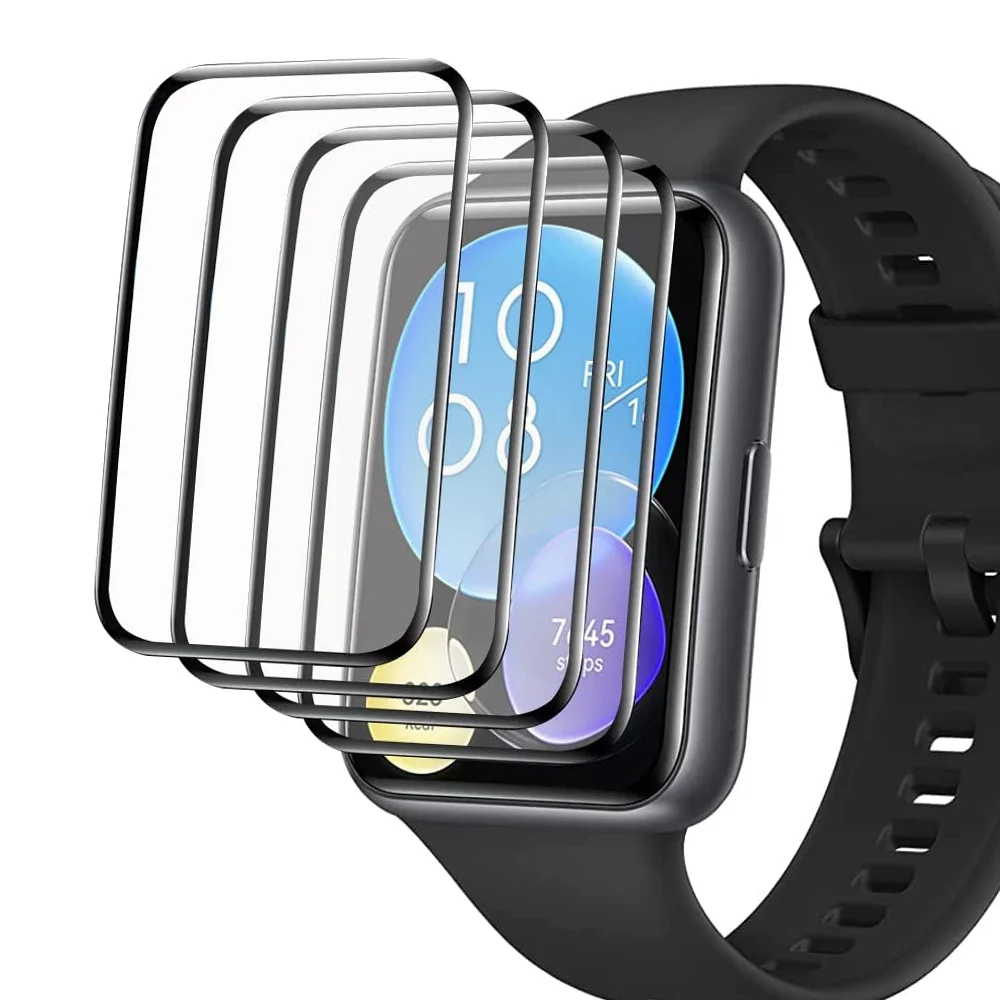 واقي شاشة زجاجي لين لساعة هاوا - مراجعة Smartwatch Watch Accessories وسعره
