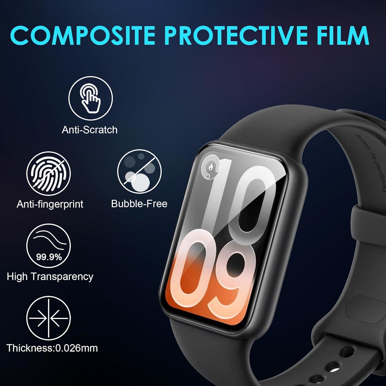 واقي شاشة لـ Xiaomi Band 10 Pr - مراجعة Smartwatch Band Accessories وسعره