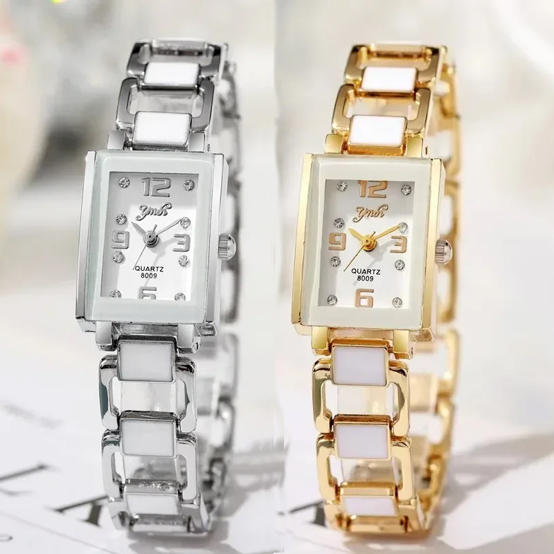 ساعة يد نسائية أنيقة فاخرة كهد - مراجعة Ceramic Link Bracelet وسعره