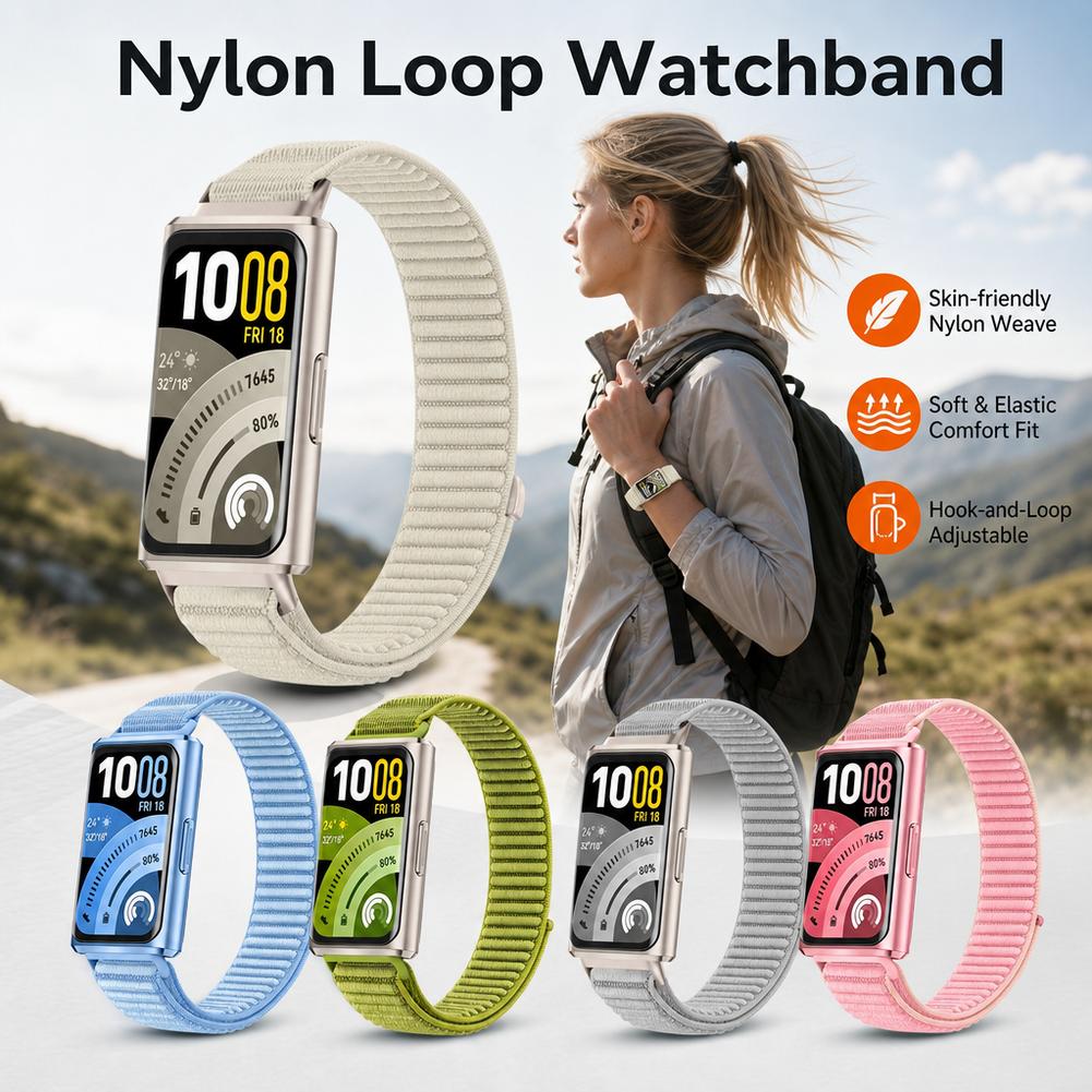 حزام ساعة لهواوي باند 11/11 بر - مراجعة Sport Loop Strap وسعره