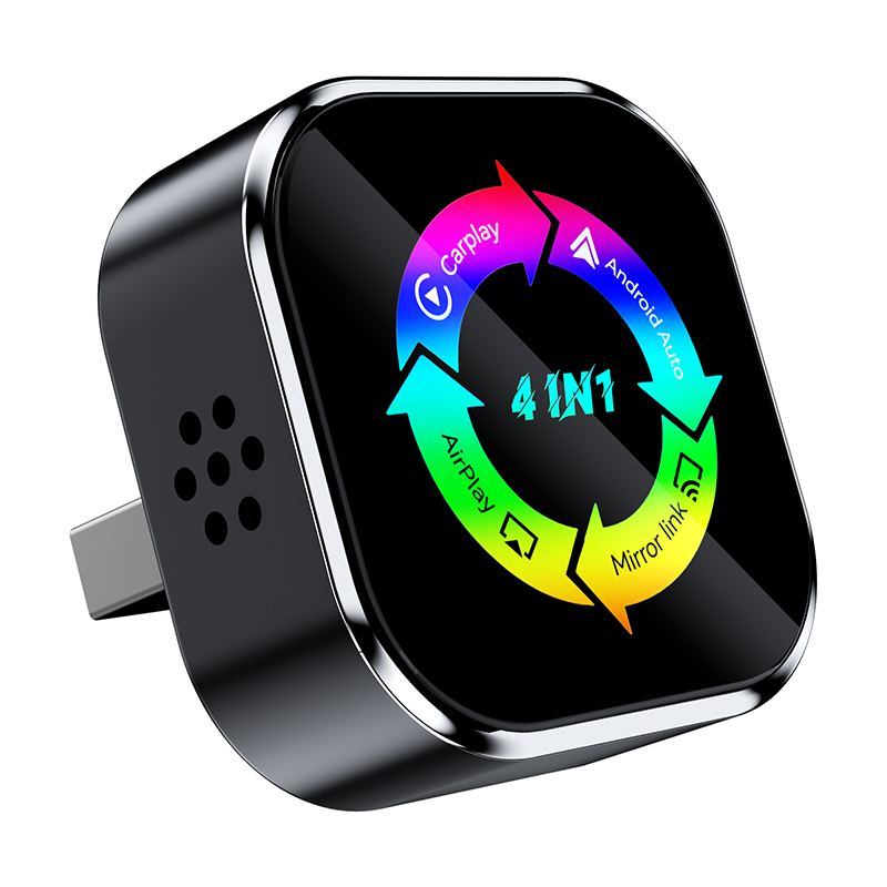 محول لاسلكي 4 في 1 لـ CarPlay  - مراجعة Smartwatch Universal وسعره