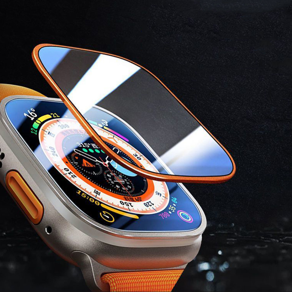 طبقة من الزجاج المقسى لساعة أب - مراجعة Smartwatch Band Accessories وسعره