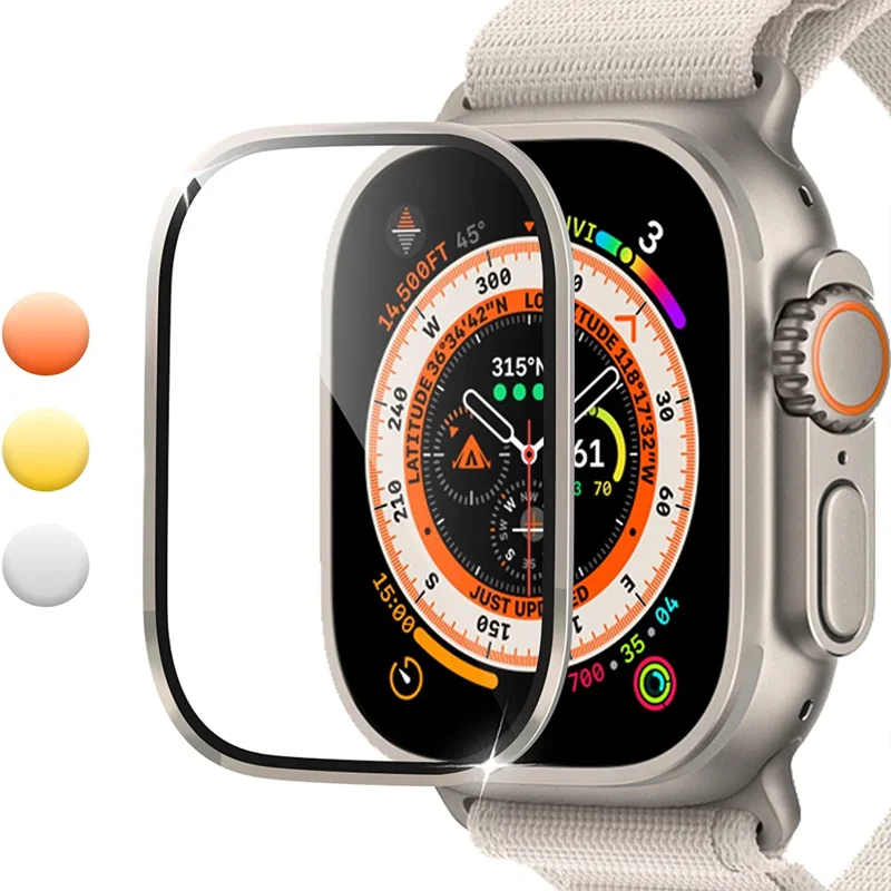 طبقة من الزجاج المقسى لساعة أب - مراجعة Smartwatch Band Accessories وسعره