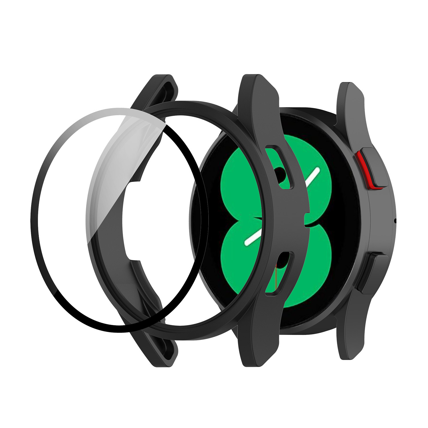 زجاج + الحال بالنسبة لسامسونج  - مراجعة Smartwatch Band Accessories وسعره