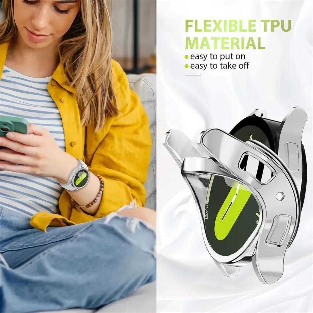 1-4 قطعة حافظة لهاتف سامسونج ج - مراجعة Accessories For Galaxy Watch 5 وسعره