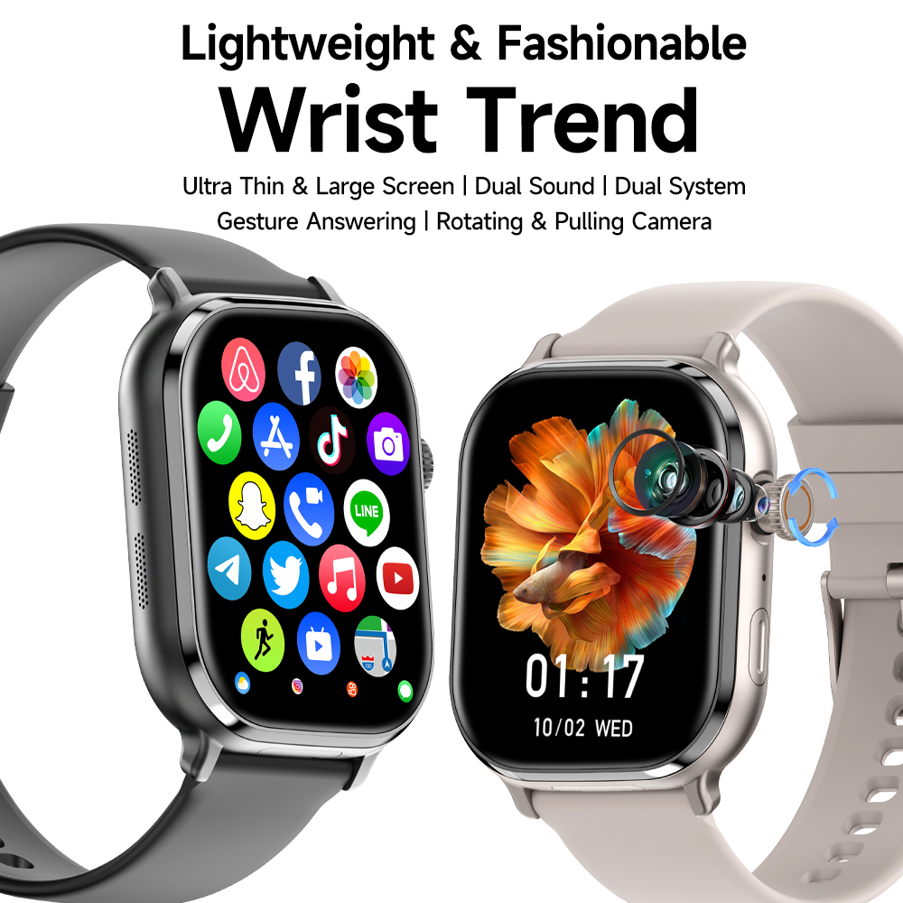 ساعة ذكية بنظام أندرويد 13 سعة - مراجعة Smartwatch Id وسعره