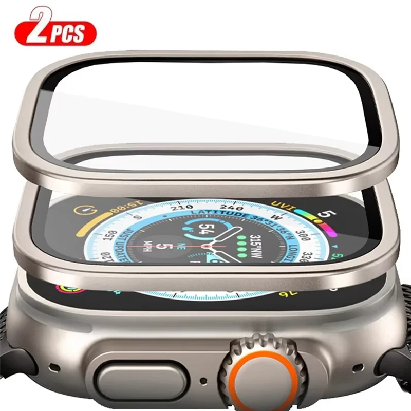 Aluminium Alloy Case+Tempered  - مراجعة Smartwatch Straps & Accessories وسعره