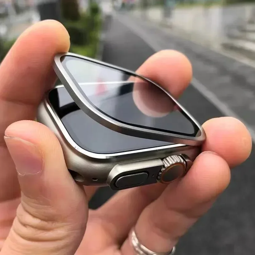 Aluminium Alloy Case+Tempered  - مراجعة Smartwatch Straps & Accessories وسعره