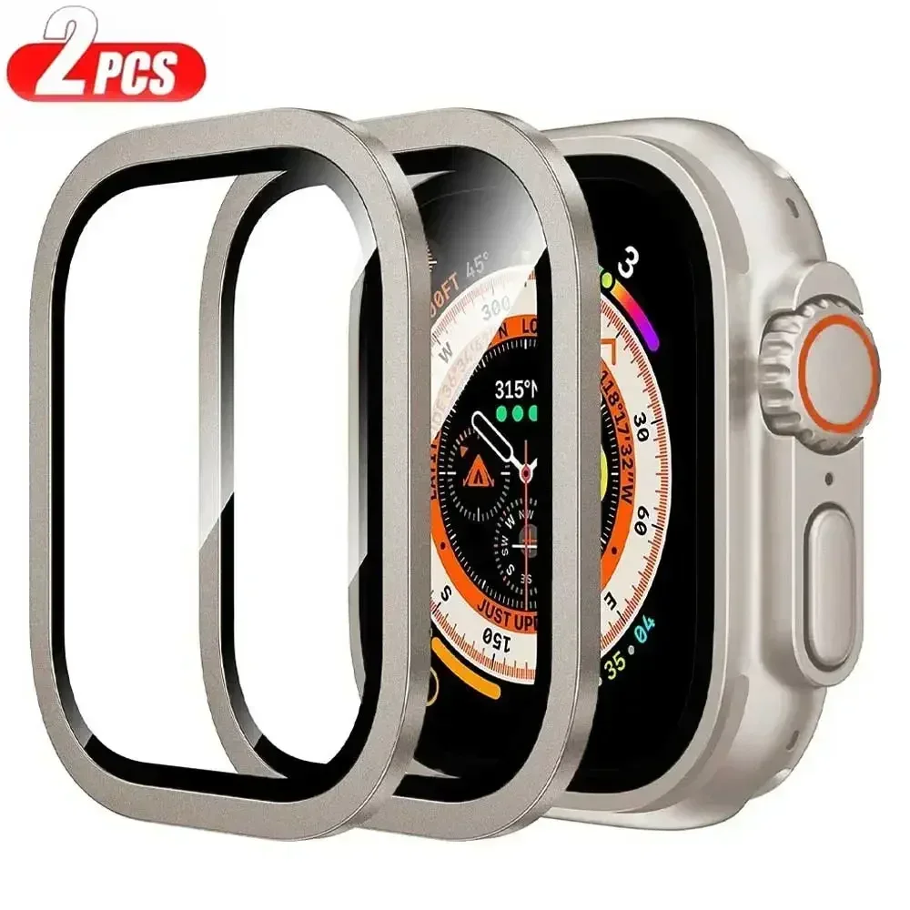 Aluminium Alloy Case+Tempered  - مراجعة Smartwatch Straps & Accessories وسعره