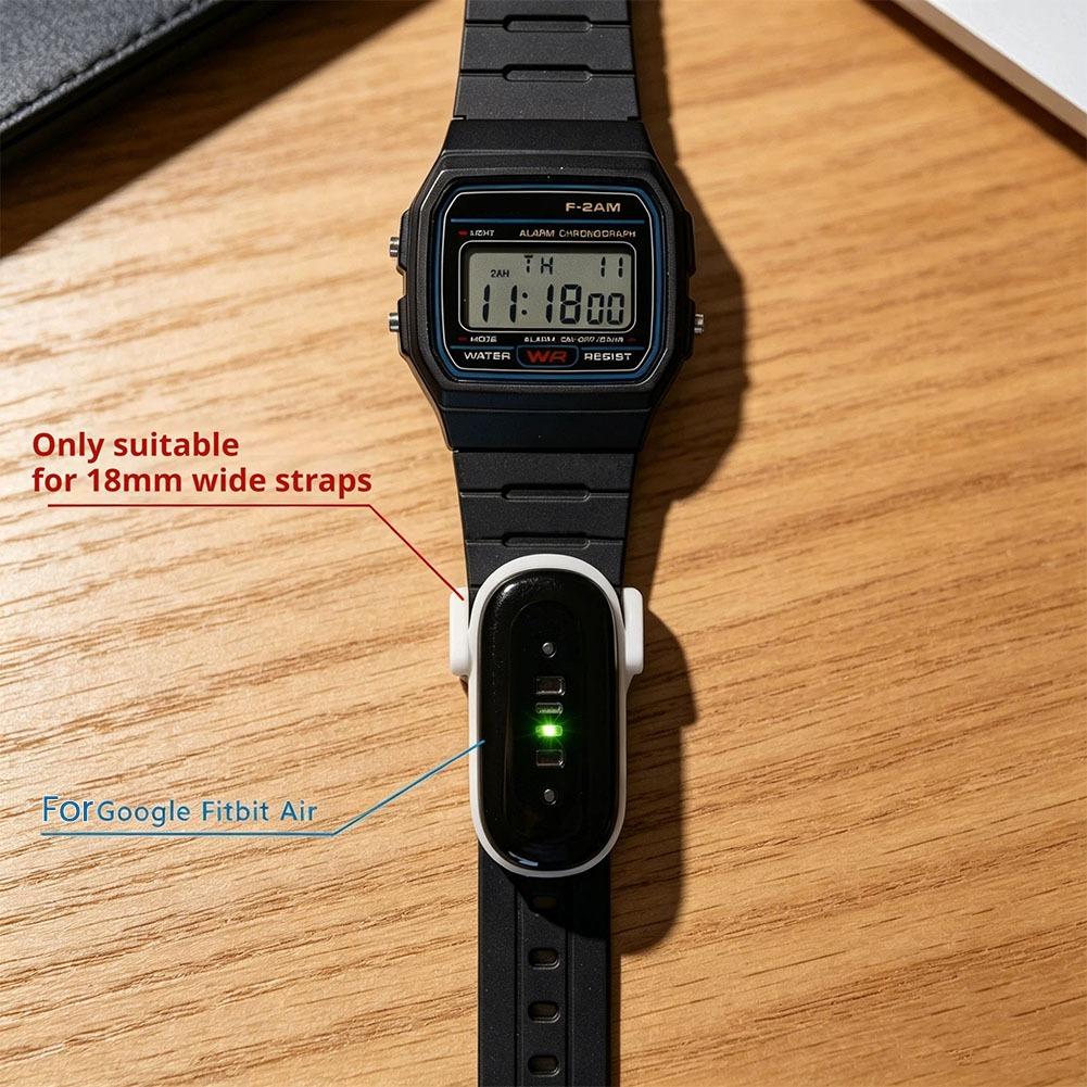 طقم محول حزام ساعة فيتبيت إير، - مراجعة Smartwatch Straps & Accessories وسعره