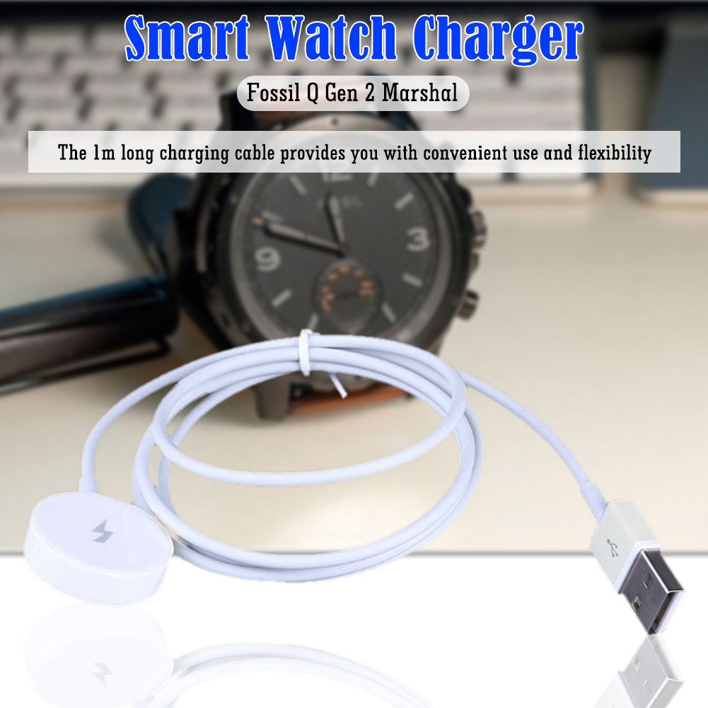 شاحن مغناطيسي للساعة الذكية بط - مراجعة Fossil Smartwatch Accessories وسعره